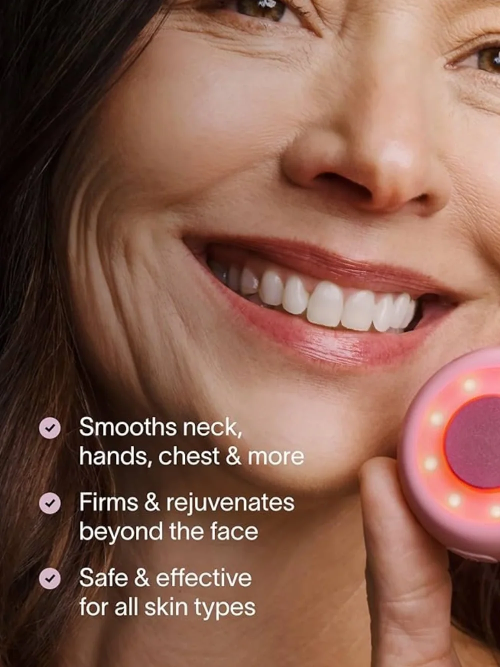 Solawavw Radiant renewal 2 in 1 skincare mini red and infrared light compact - Picture 7 of 8